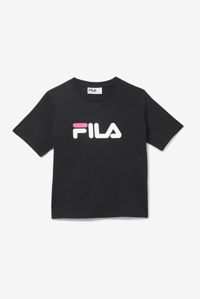 Fila Naisten Paidat Miss Eagle Mustat - KGNF-74216